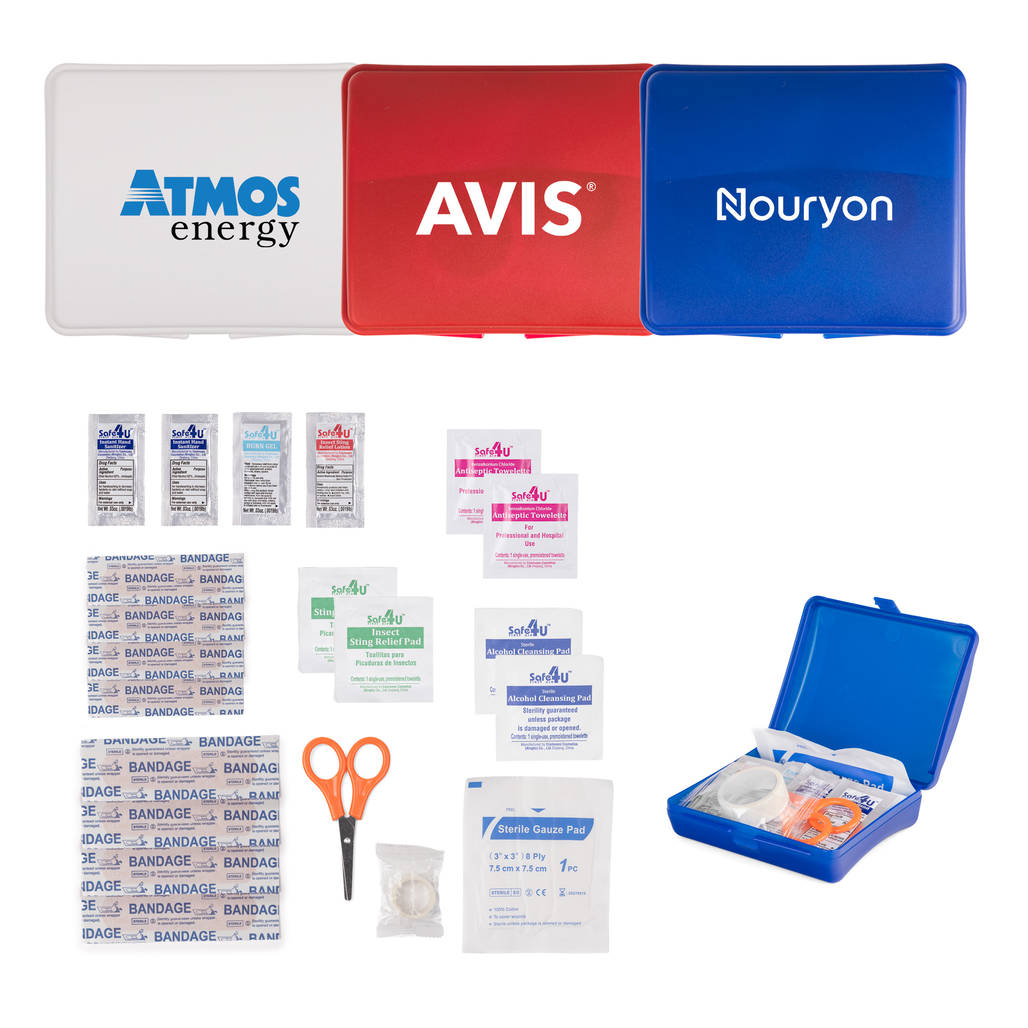 QuickAid 21pc First Aid Kit 1
