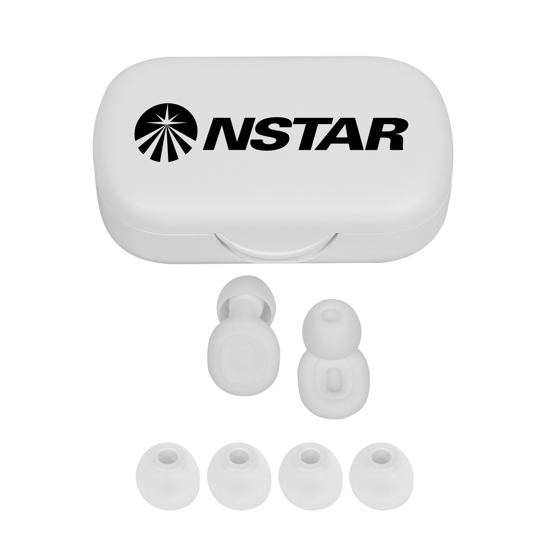 TBD Adjustable Fit Noise Reduction Earplugs with Case 1