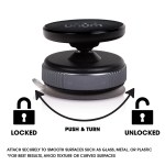 VacGrip 360 Magnetic Phone Holder (Factory Direct) 10-12 Weeks - Lock VacGrip 360 Magnetic Phone Holder (Factory Direct) 10-12 Weeks - Lock