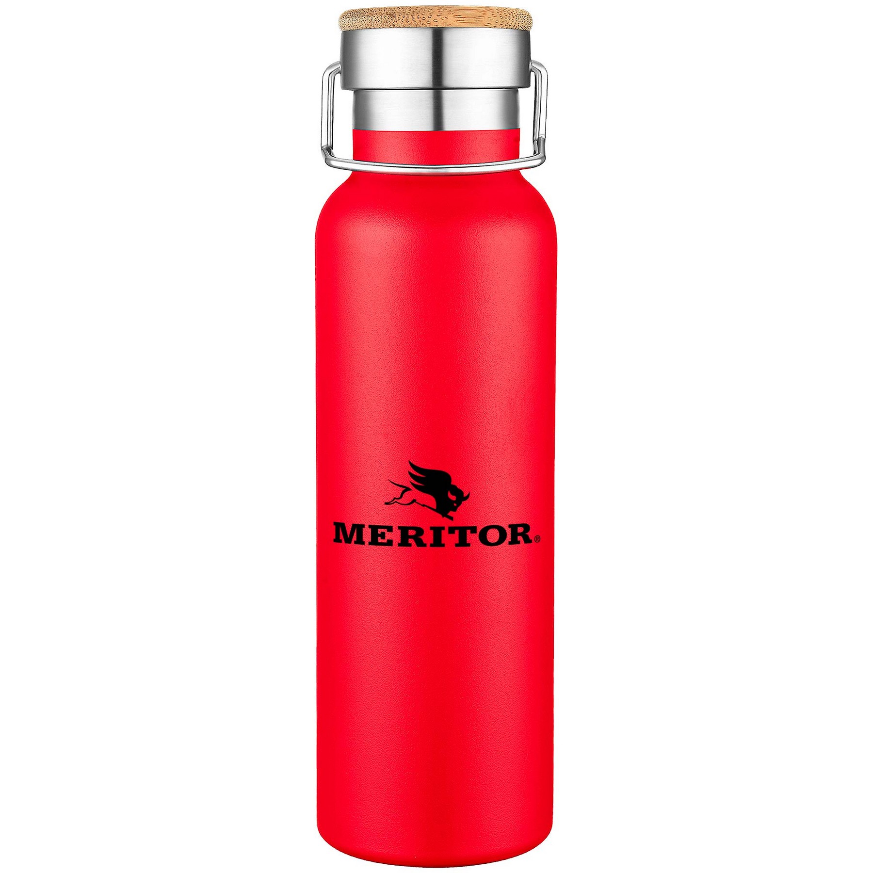 20oz. Double-Wall Stainless Steel Water Bottle with Loop Handle 1