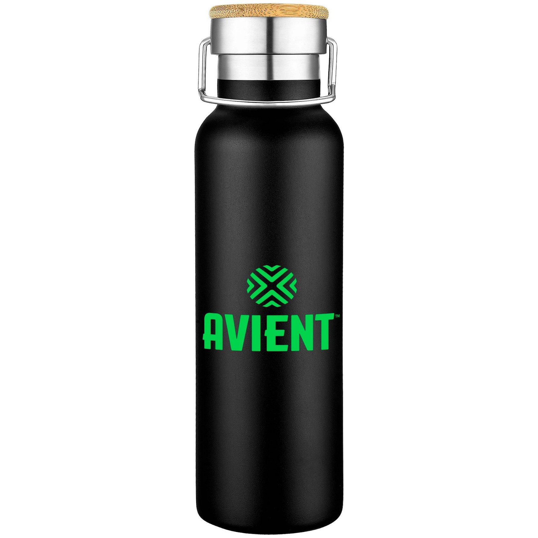 20oz. Double-Wall Stainless Steel Water Bottle with Loop Handle 1