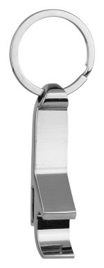 Lorenzo Bottle Opener w/Key Ring - Silver Lorenzo Bottle Opener w/Key Ring - Silver