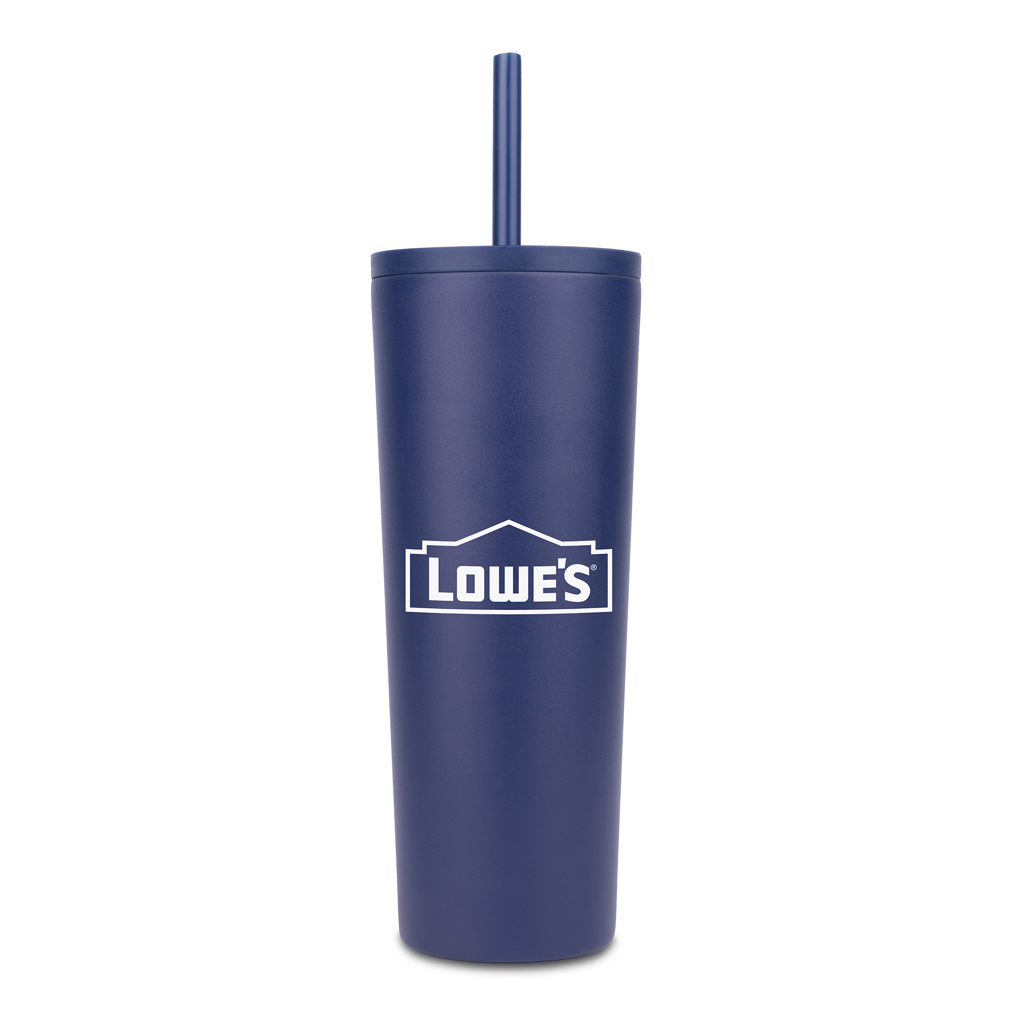 27 Oz. Natick Double Wall SS Mug w/Straw 1