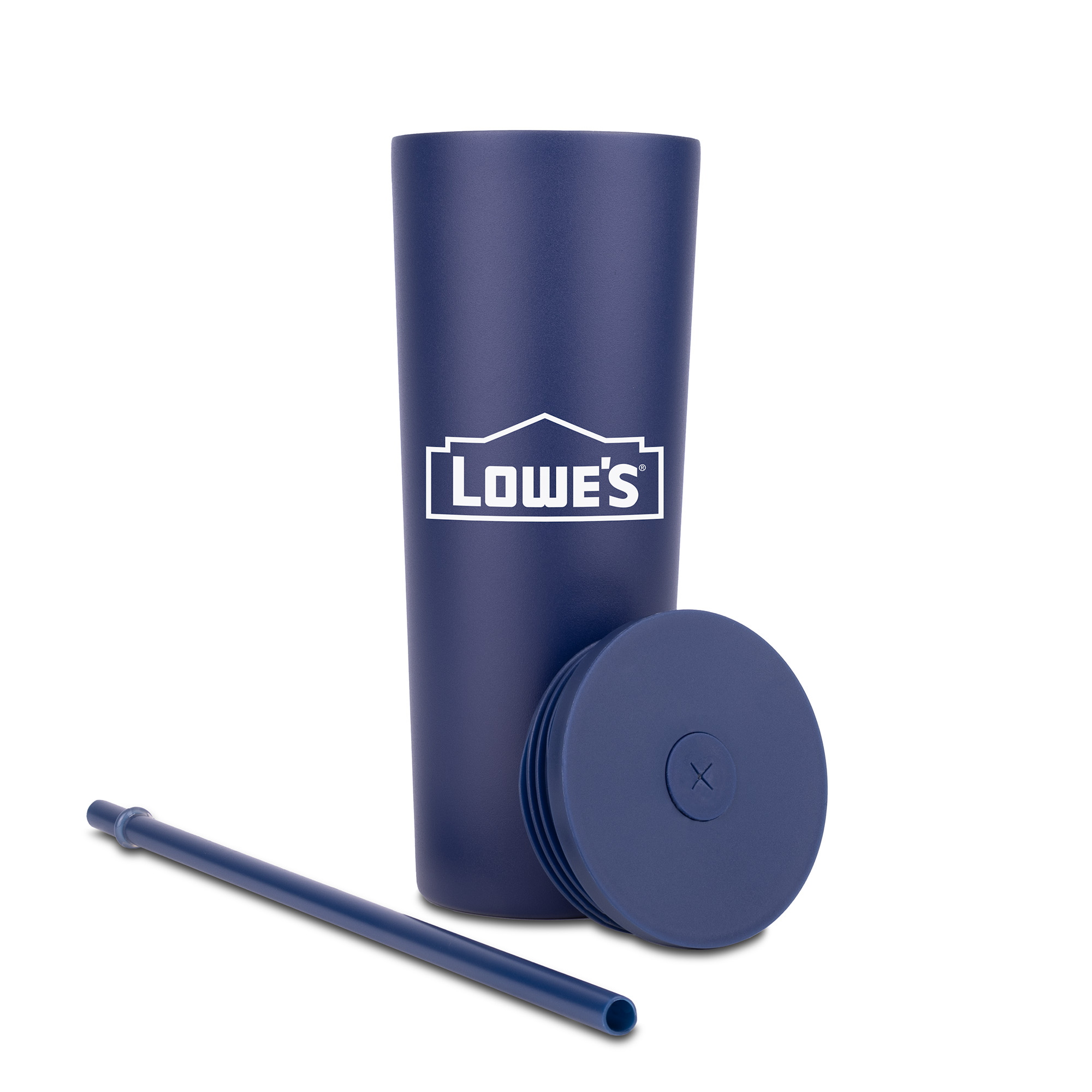 27 Oz. Natick Double Wall SS Mug w/Straw 1