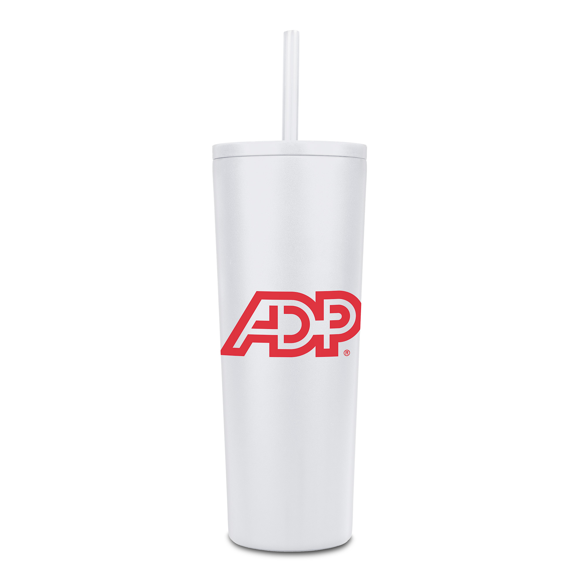 27 Oz. Natick Double Wall SS Mug w/Straw 1