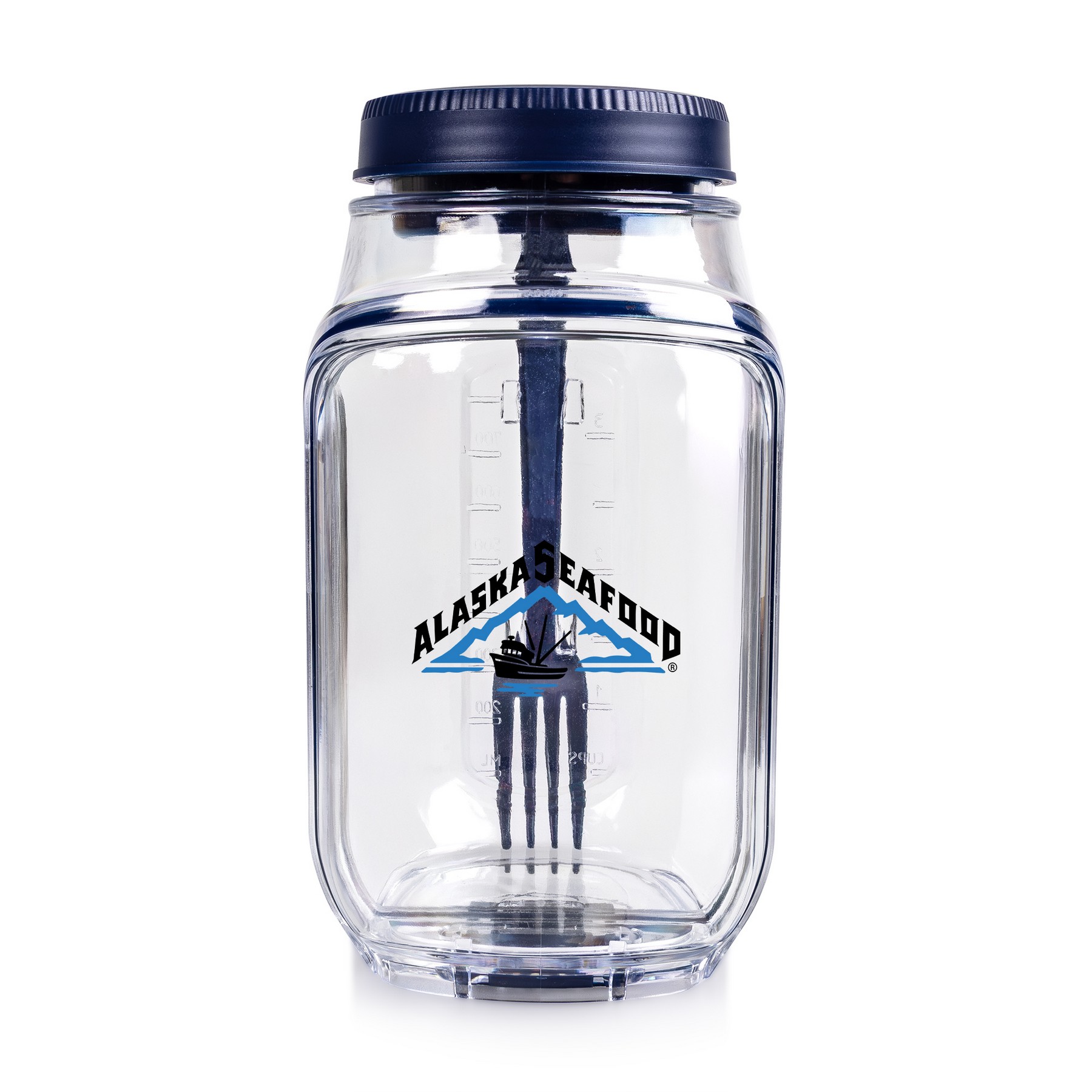 24 oz. MixMate Salad Jar 1