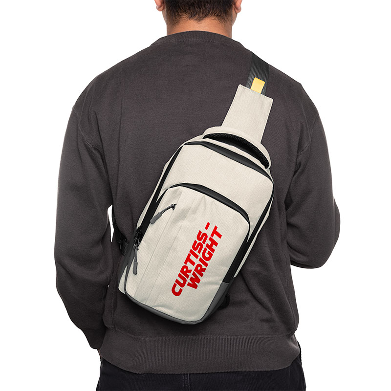 Ocean Plastic Two Tone Ripstop Sling Bag 1