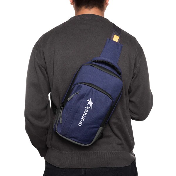 Ocean Plastic Two Tone Ripstop Sling Bag 1