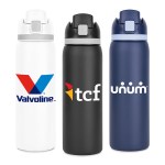 27 Oz. Two-Toned Stainless Steel Straw Bottle 1 27 Oz. Two-Toned Stainless Steel Straw Bottle 1