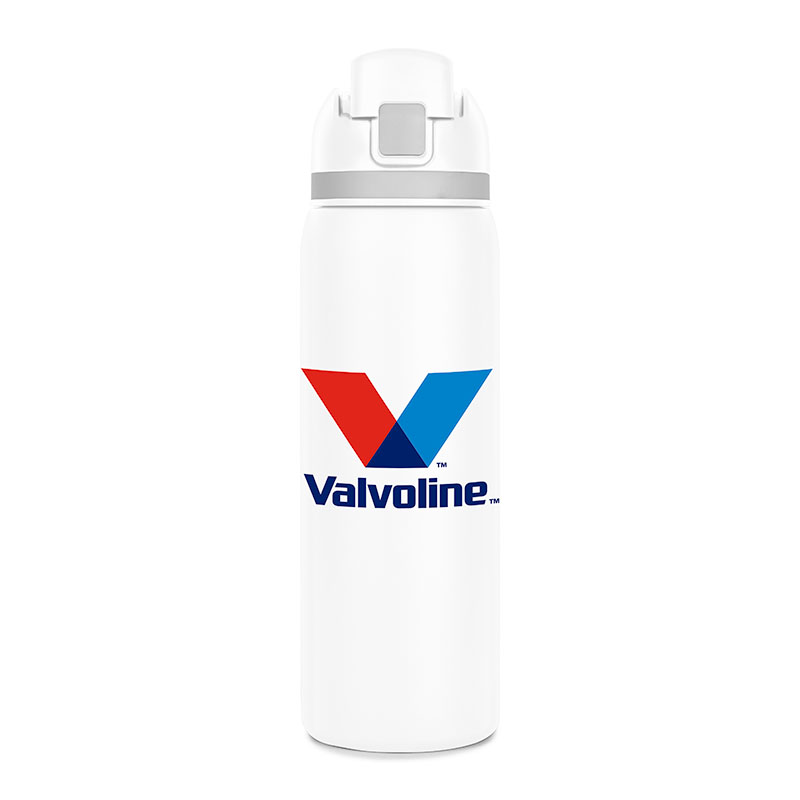 27 Oz. Two-Toned Stainless Steel Straw Bottle 1