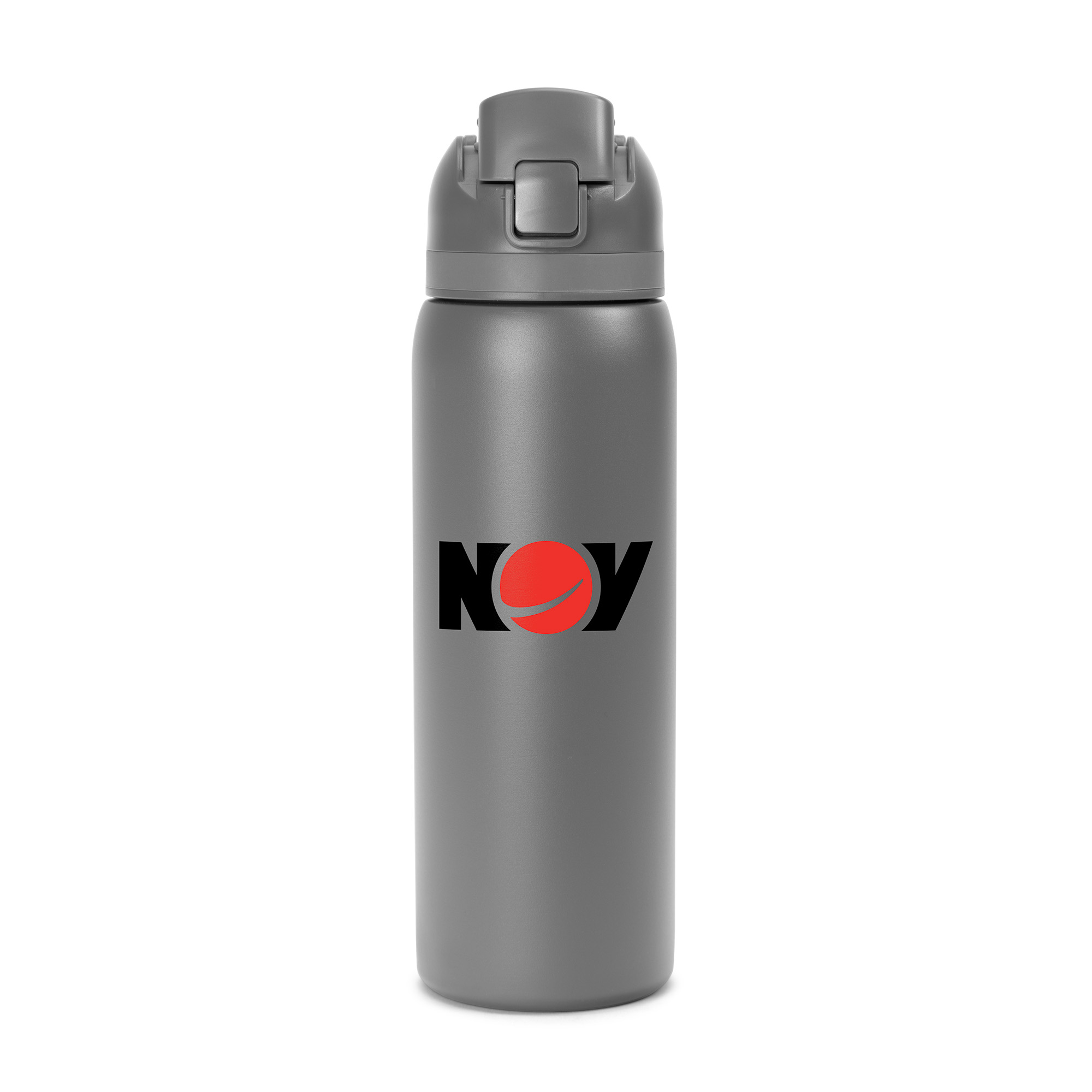 27 Oz. Solid Stainless Steel Pop Straw Bottle 1