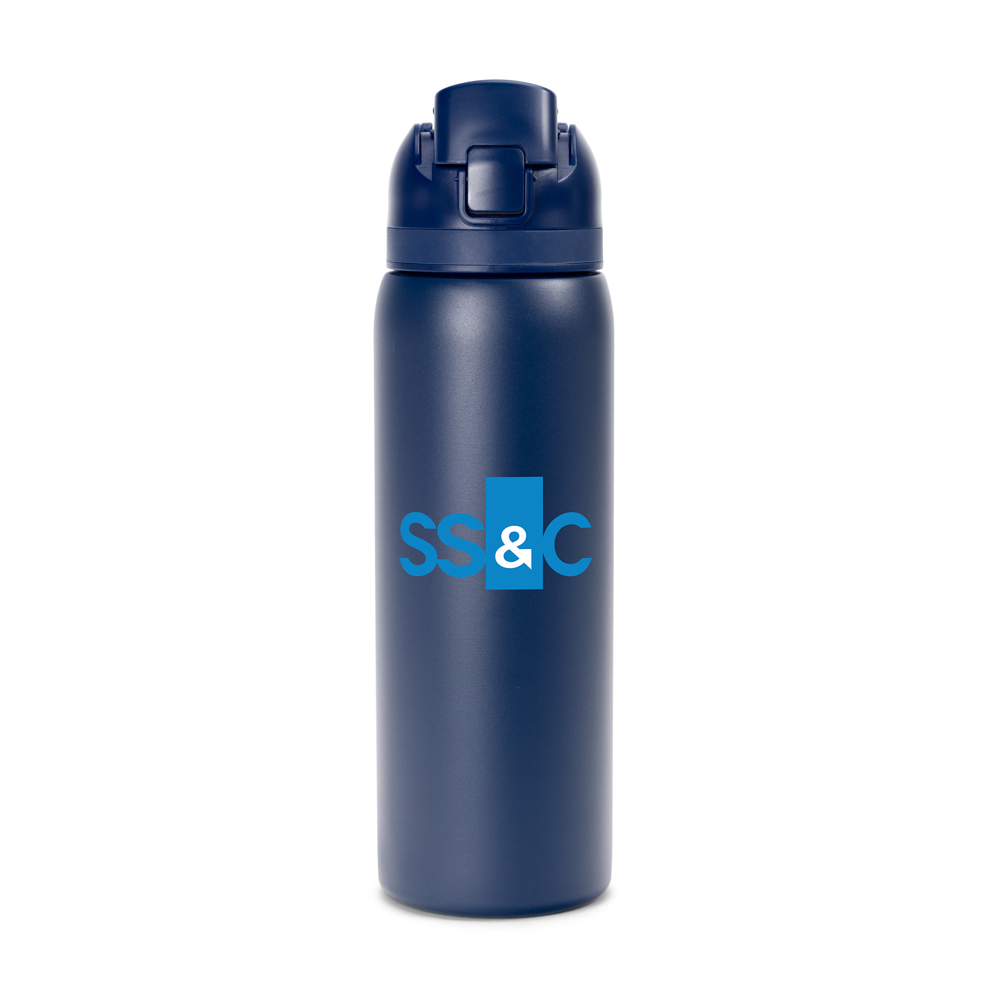 27 Oz. Solid Stainless Steel Pop Straw Bottle 1