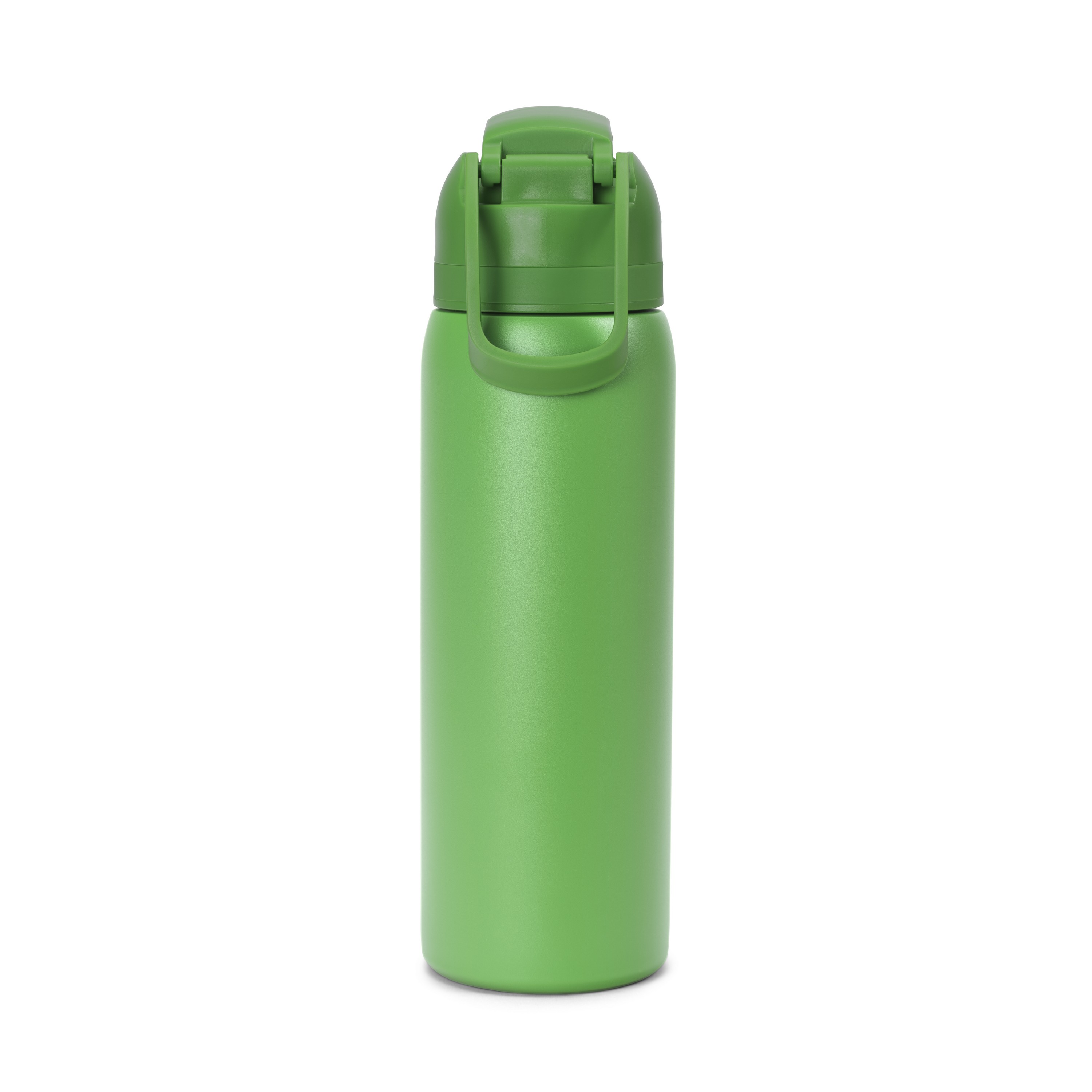 27 Oz. Solid Stainless Steel Pop Straw Bottle 1