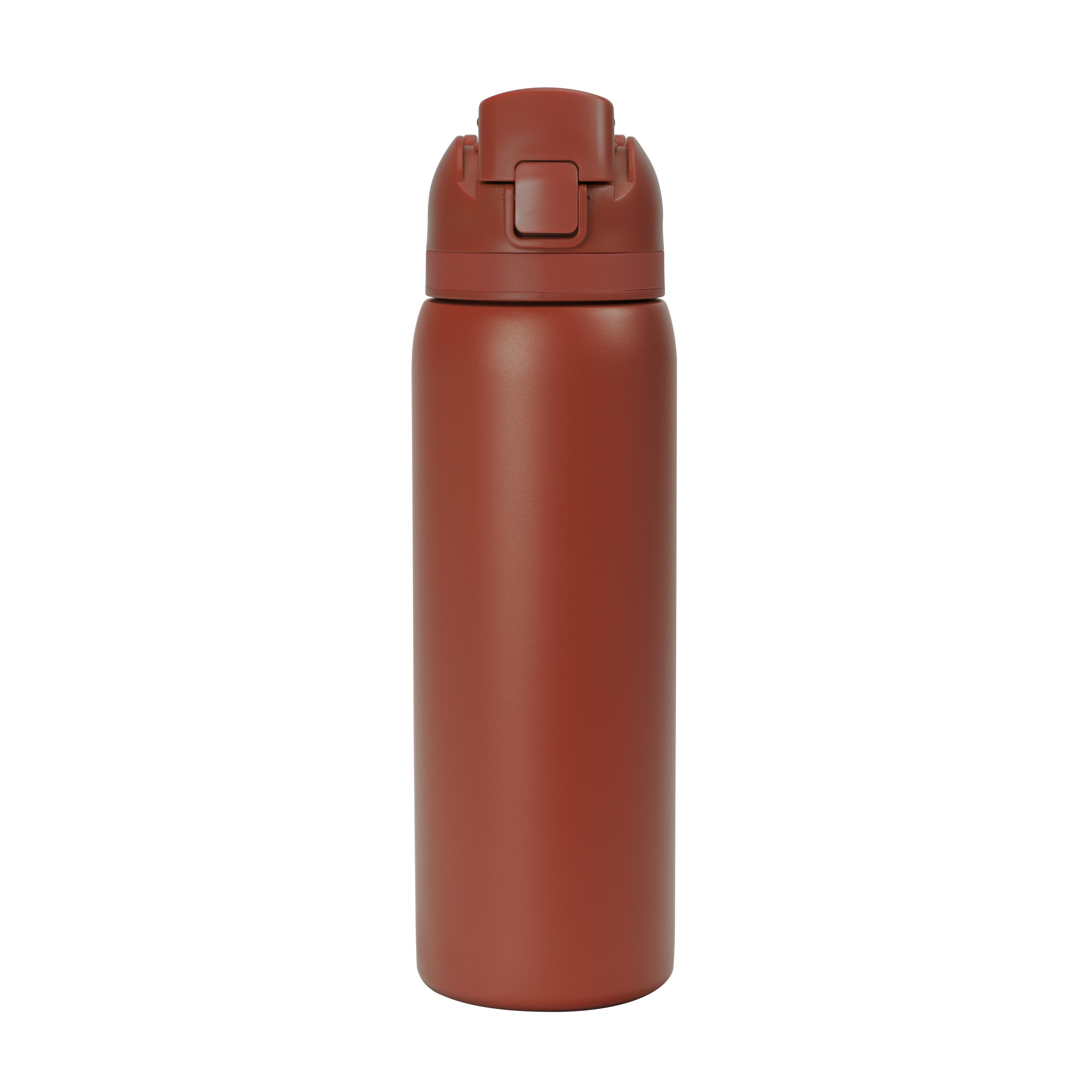 27 Oz. Solid Stainless Steel Pop Straw Bottle 1