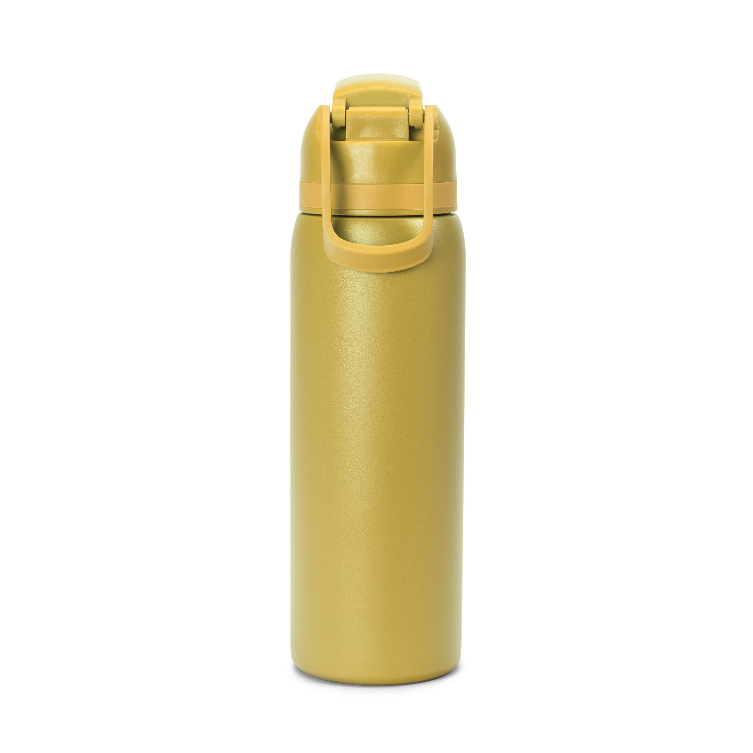 27 Oz. Solid Stainless Steel Pop Straw Bottle 1