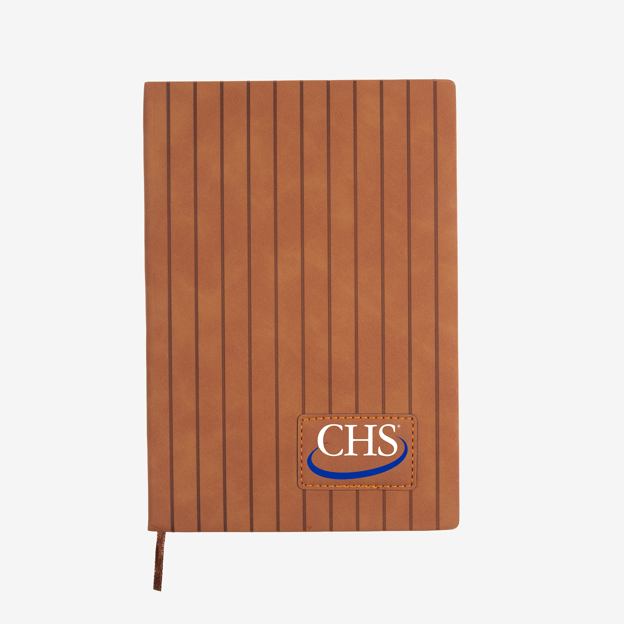 PrimeMark A5 Stripe-Embossed Journal 1