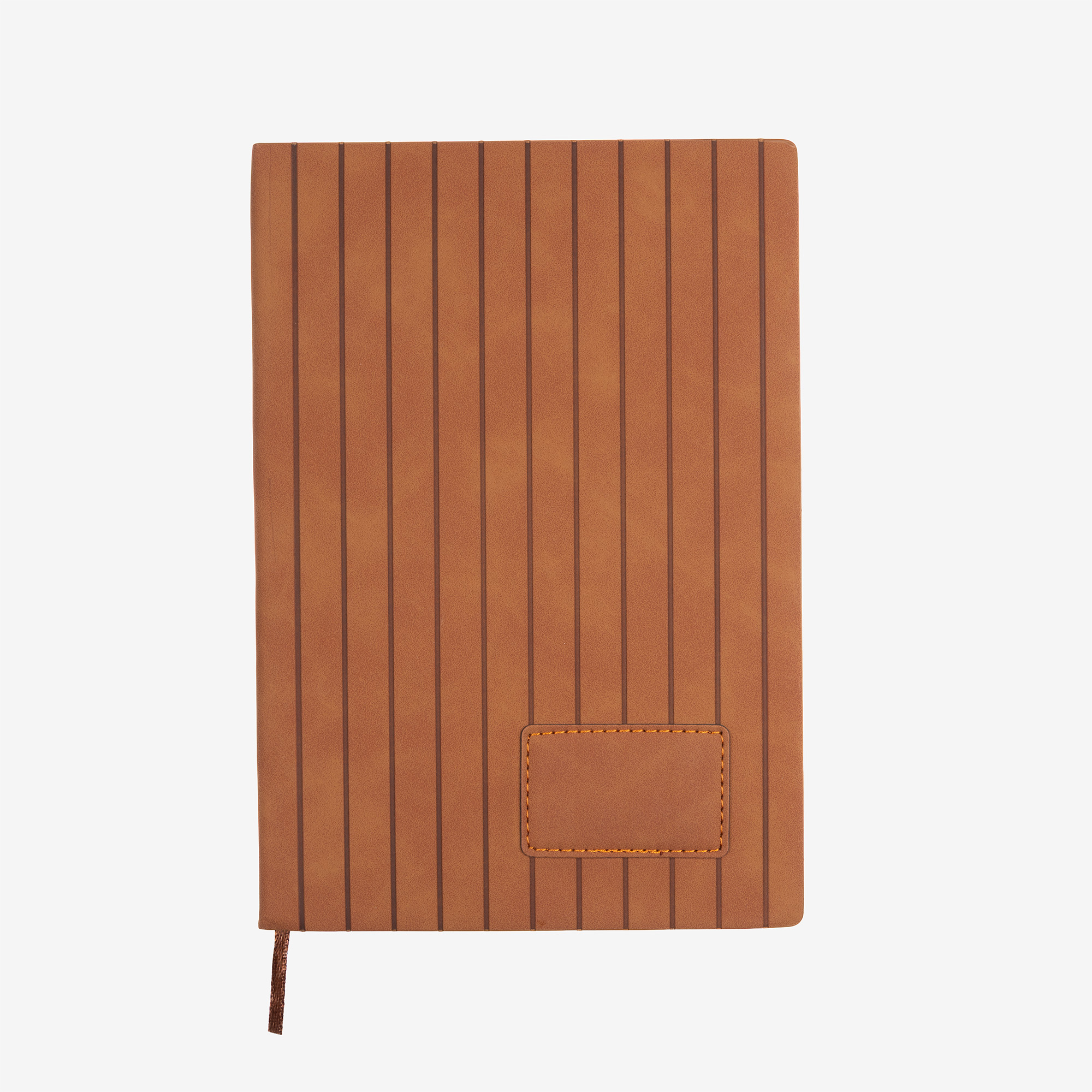 PrimeMark A5 Stripe-Embossed Journal 1