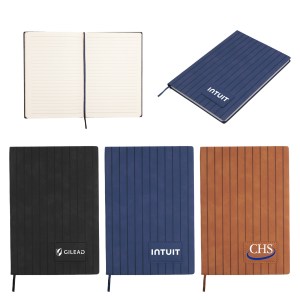 PrimeMark A5 Stripe-Embossed Journal 1 PrimeMark A5 Stripe-Embossed Journal 1