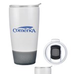 12oz. Tapered Double-Wall Ceramic Tumbler with Crackle Base 1 12oz. Tapered Double-Wall Ceramic Tumbler with Crackle Base 1