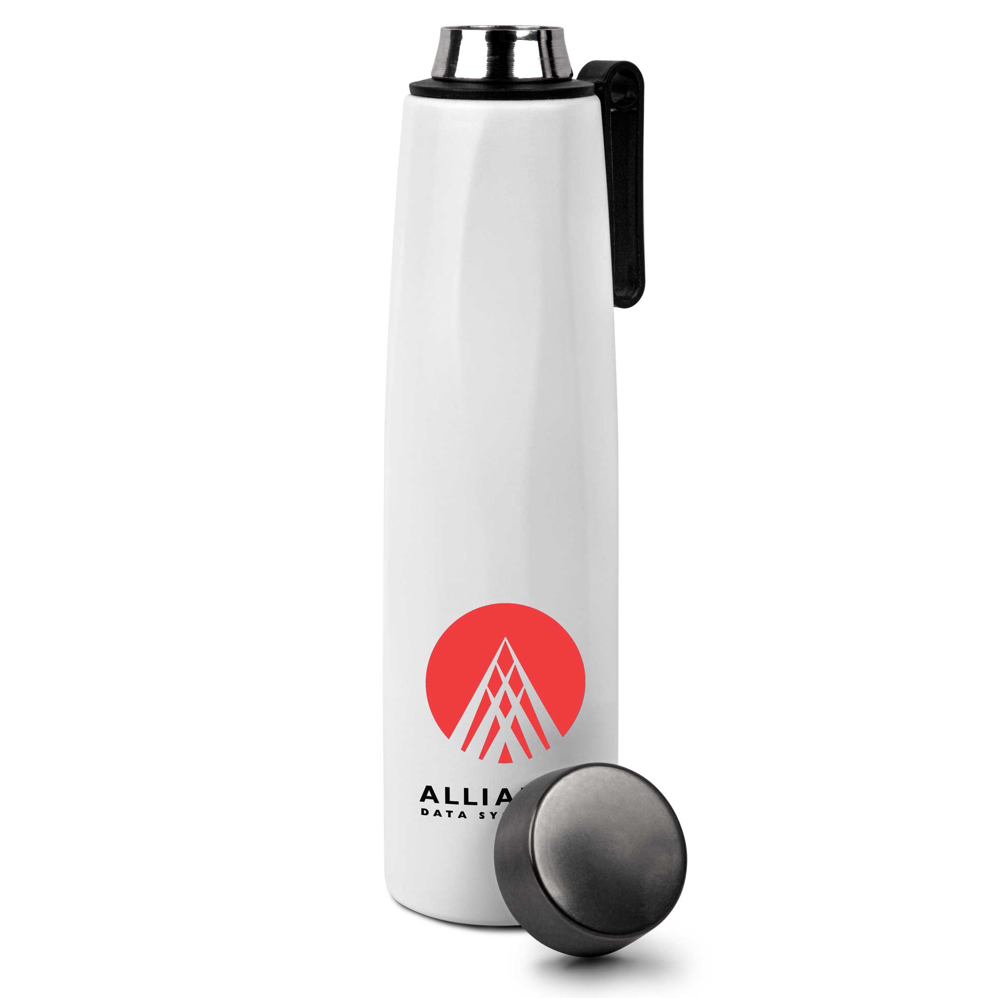 25 Oz. Bridgeport Insulated Recycled Stainless Steel Water Bottle w/Loop Strap 1