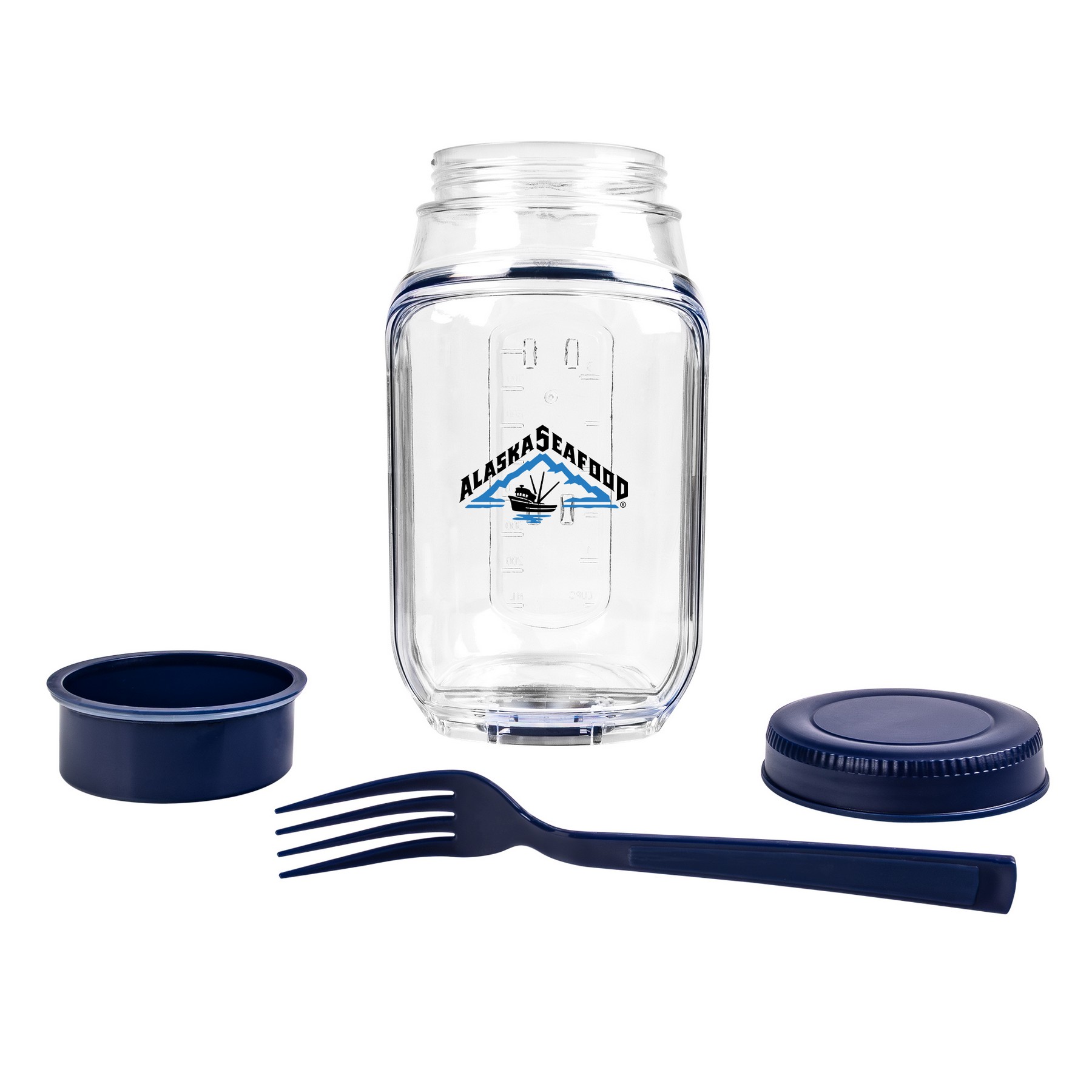 24 oz. MixMate Salad Jar (Factory Direct) 10-12 Weeks 1