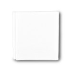 Disposable Biodegradable Towel - White Blank Open View Disposable Biodegradable Towel - White Blank Open View