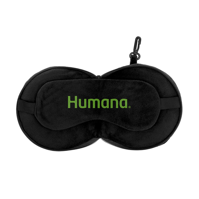 ComfyCloud 2-in-1 Travel Pillow with Sleep Mask (Factory Direct 10-12 Weeks Ocean) 1