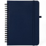 Premium UltraHyde Leather Journal w/Pen Holder (Factory Direct) 10-12 Weeks - Navy Blue Premium UltraHyde Leather Journal w/Pen Holder (Factory Direct) 10-12 Weeks - Navy Blue