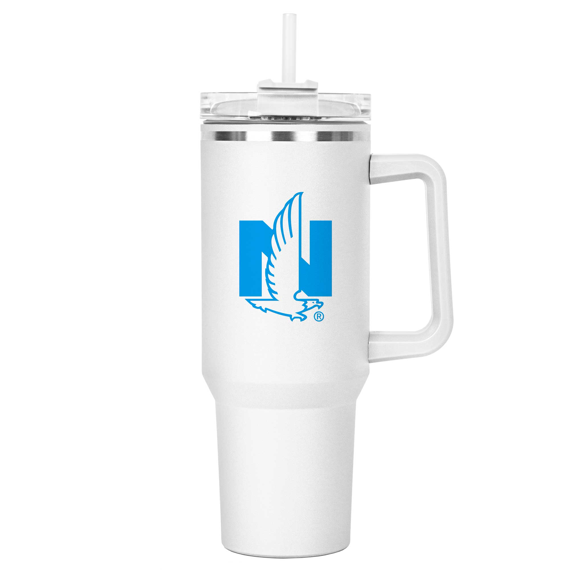40 Oz. Hippo Lite Mug & Straw Lid 1