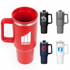 40 Oz. Hippo Lite Mug & Straw Lid 1 40 Oz. Hippo Lite Mug & Straw Lid 1