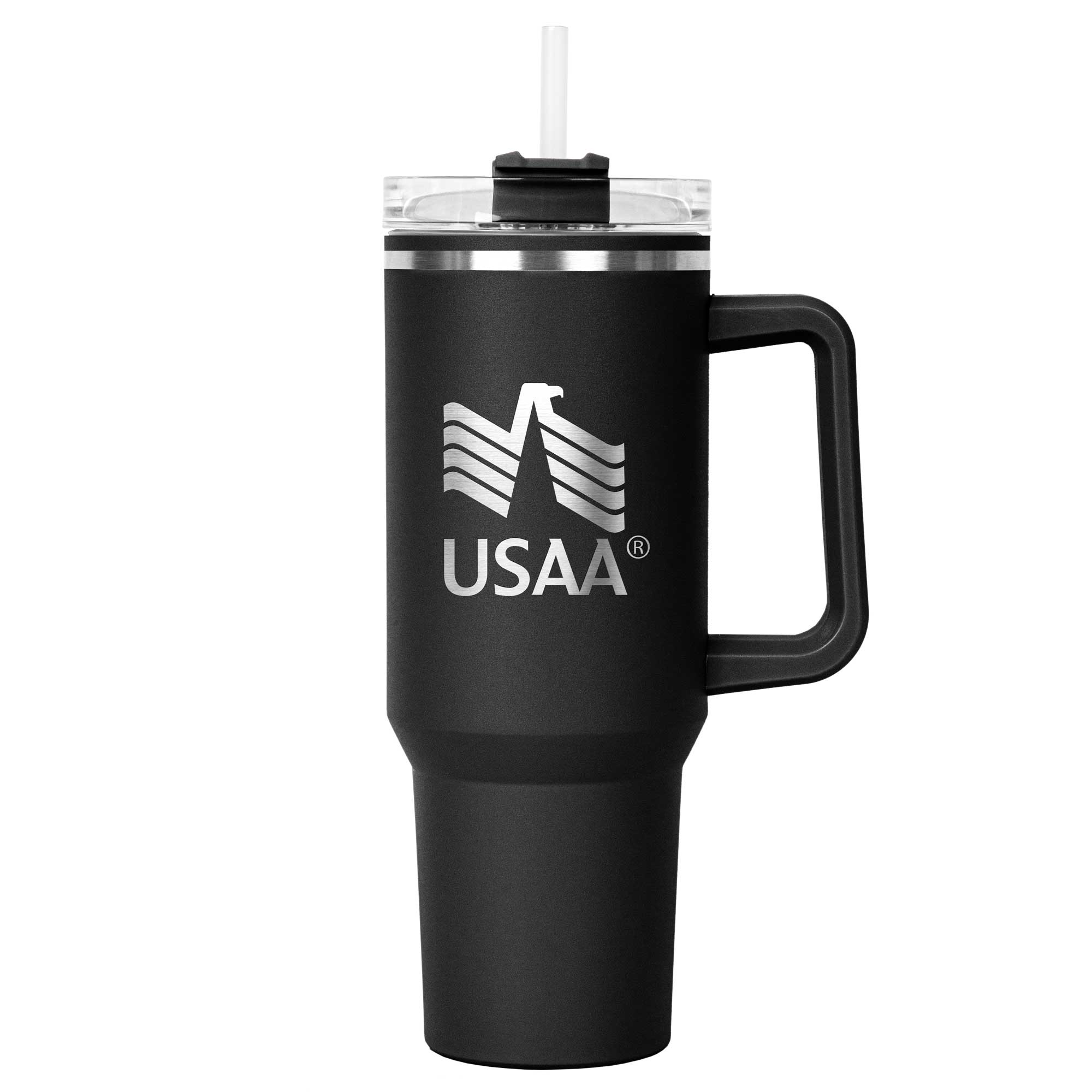 40 Oz. Hippo Lite Mug & Straw Lid 1