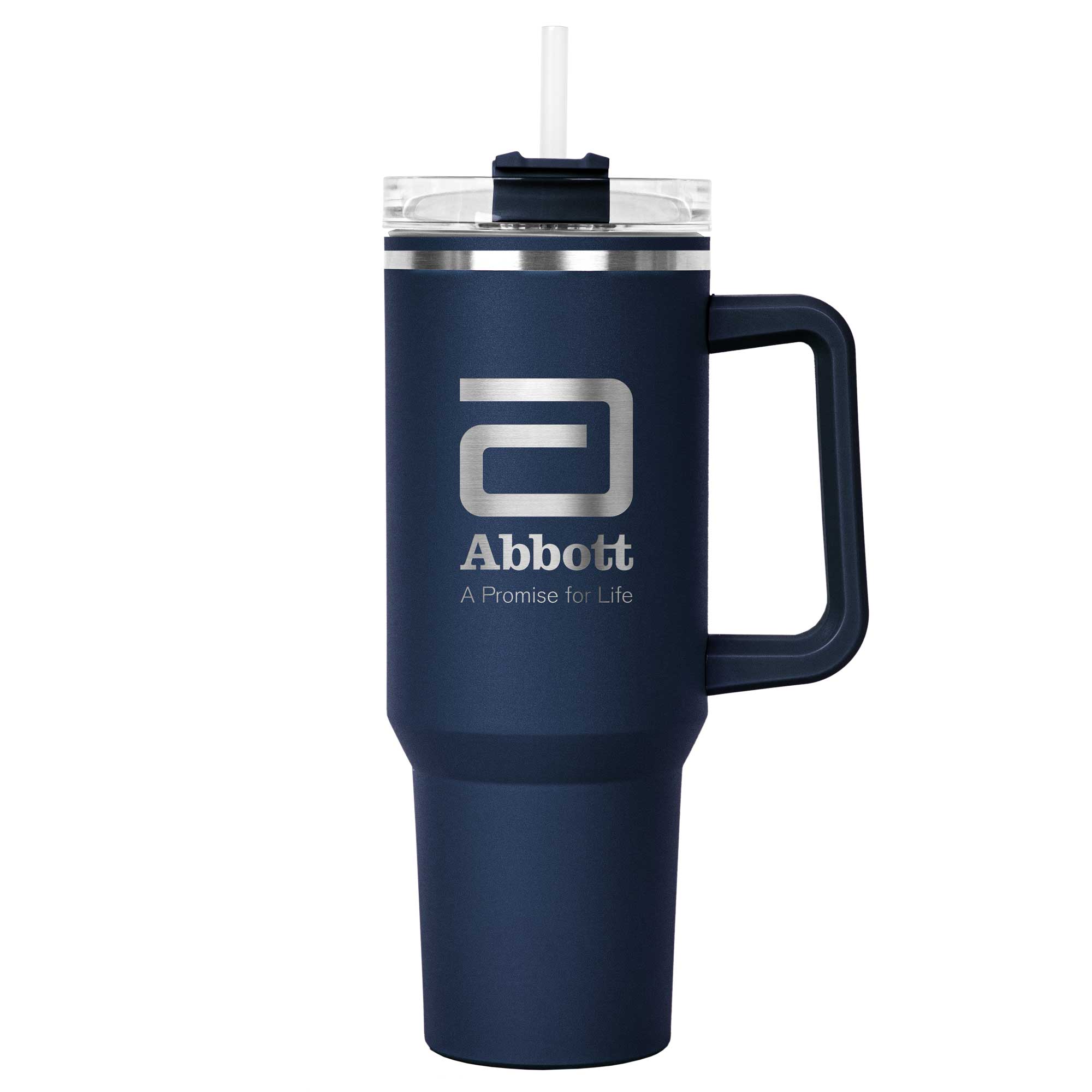 40 Oz. Hippo Lite Mug & Straw Lid 1