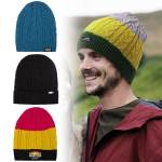 Embroidered Adult Cable-Knit Beanie (5-6 Weeks Air) - Various Logo Lifestyle Embroidered Adult Cable-Knit Beanie (5-6 Weeks Air) - Various Logo Lifestyle