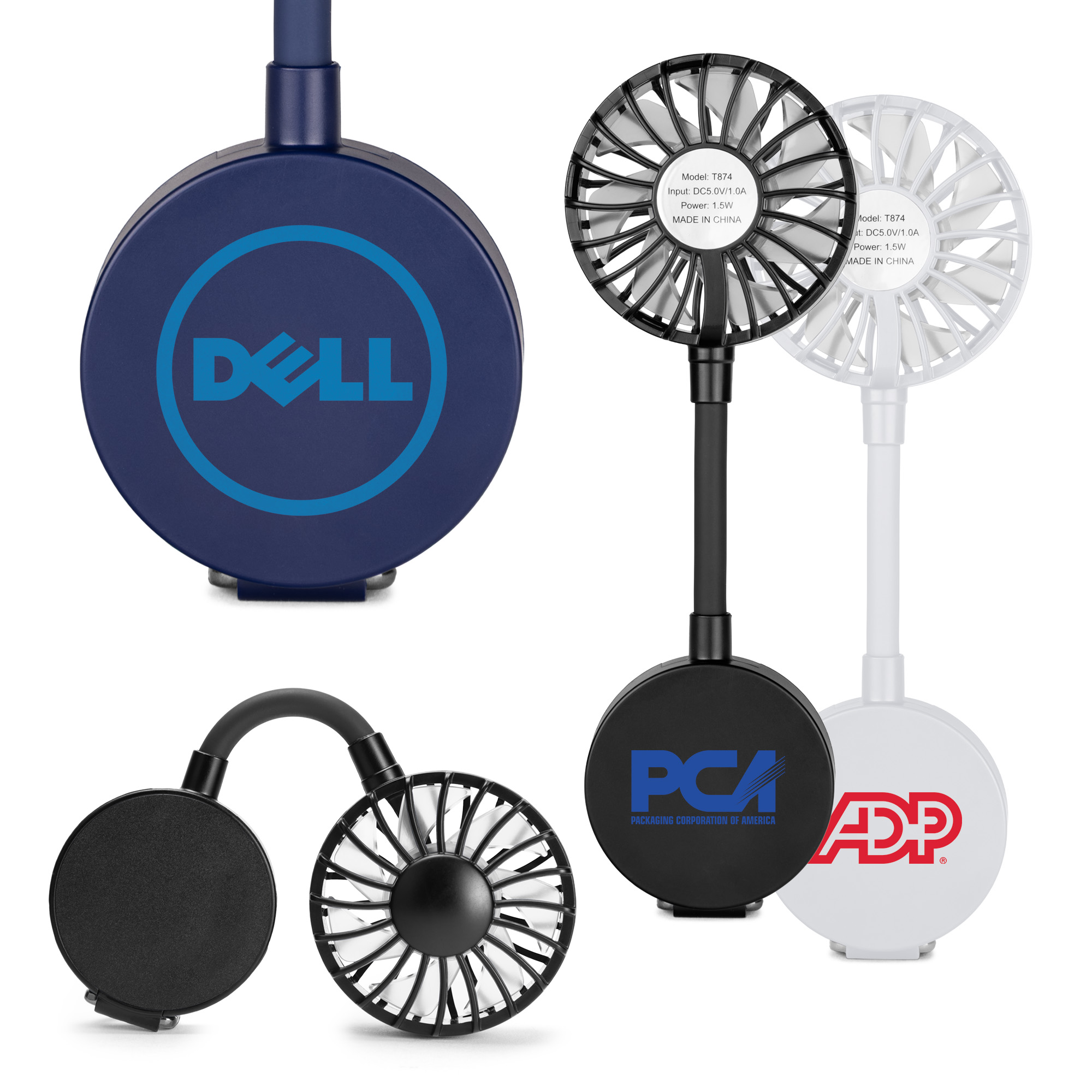 MagClip Type-C Rechargeable Fan 1