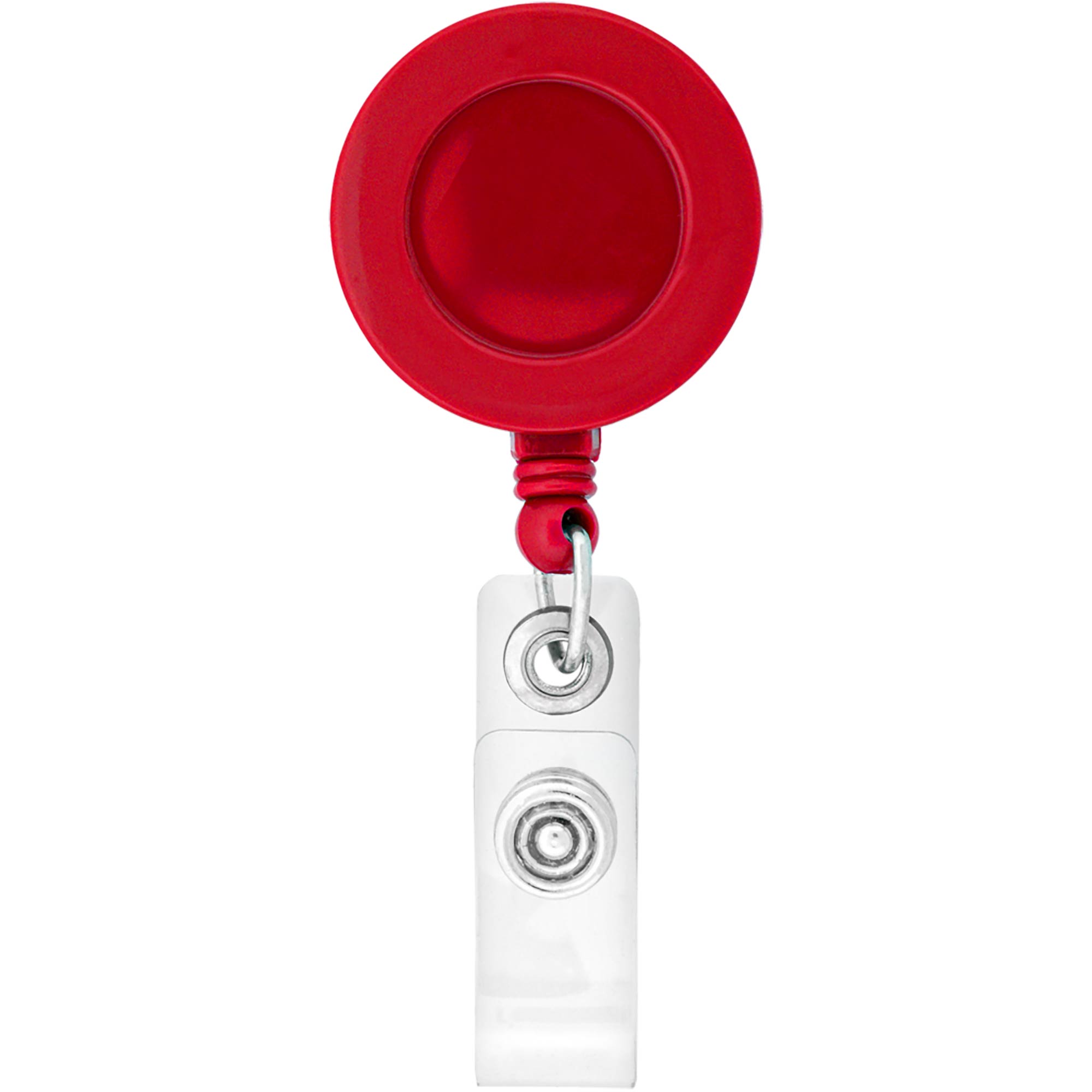 Round Retractable Badge Holder 1