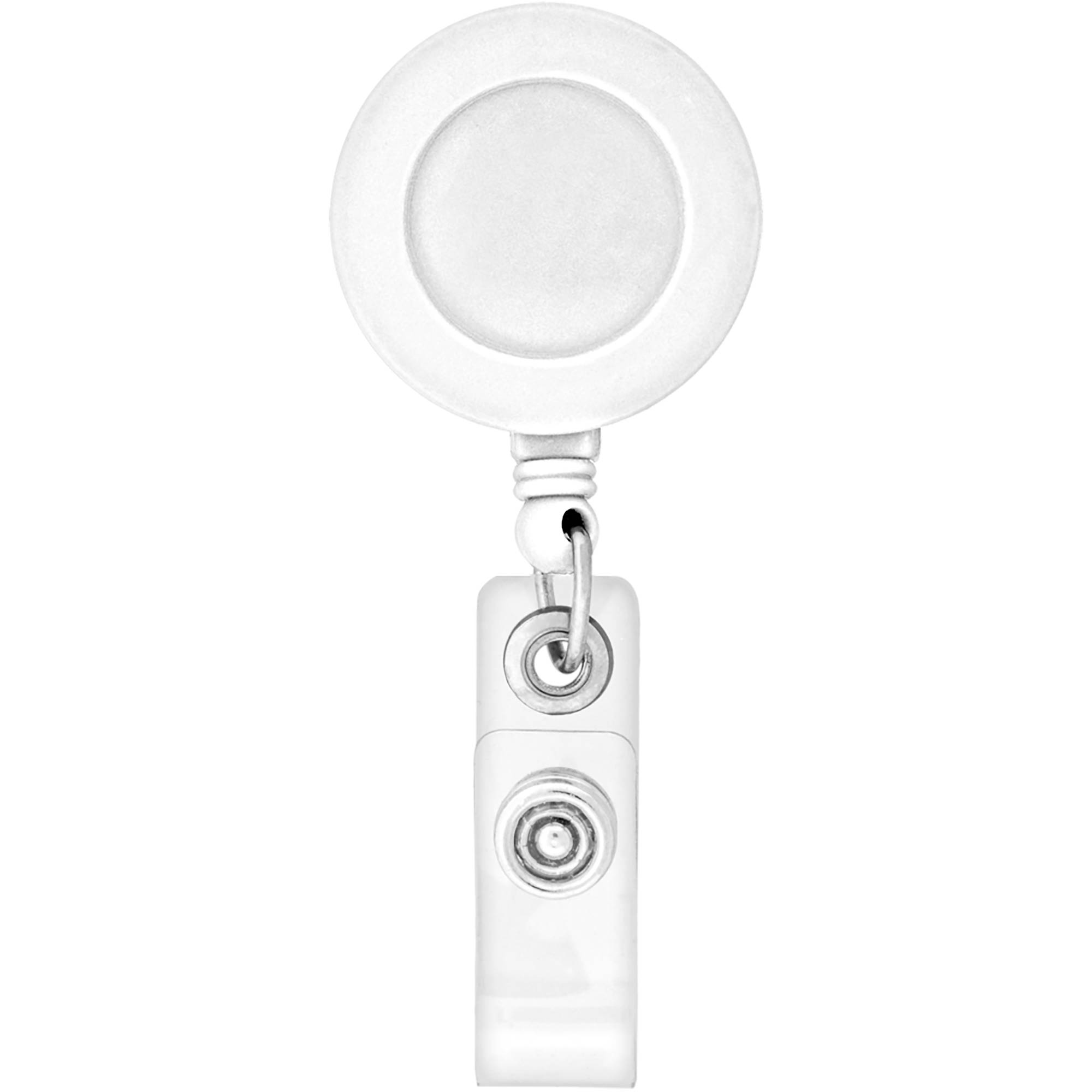 Round Retractable Badge Holder 1