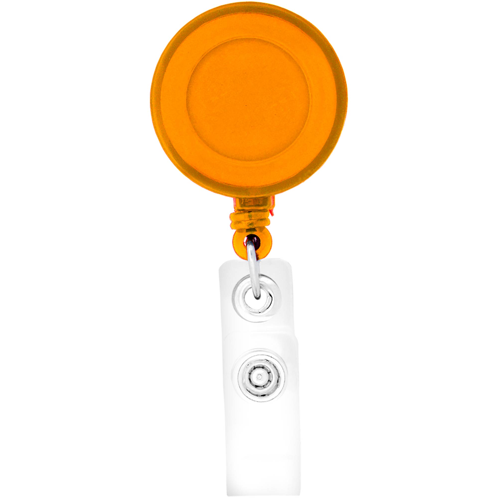 Round Retractable Badge Holder 1