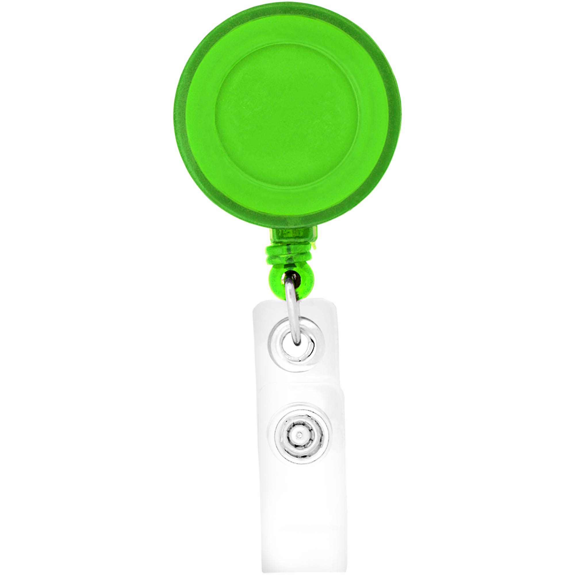 Round Retractable Badge Holder 1