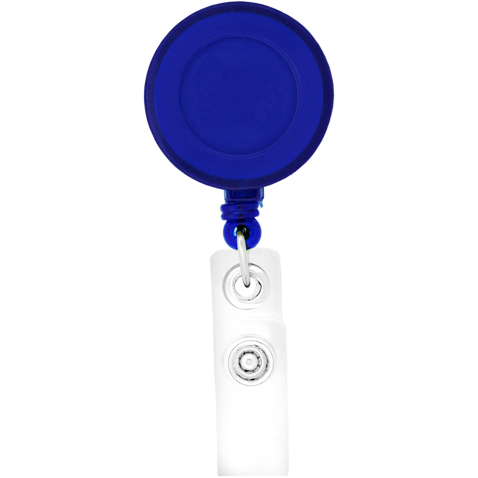 Round Retractable Badge Holder 1