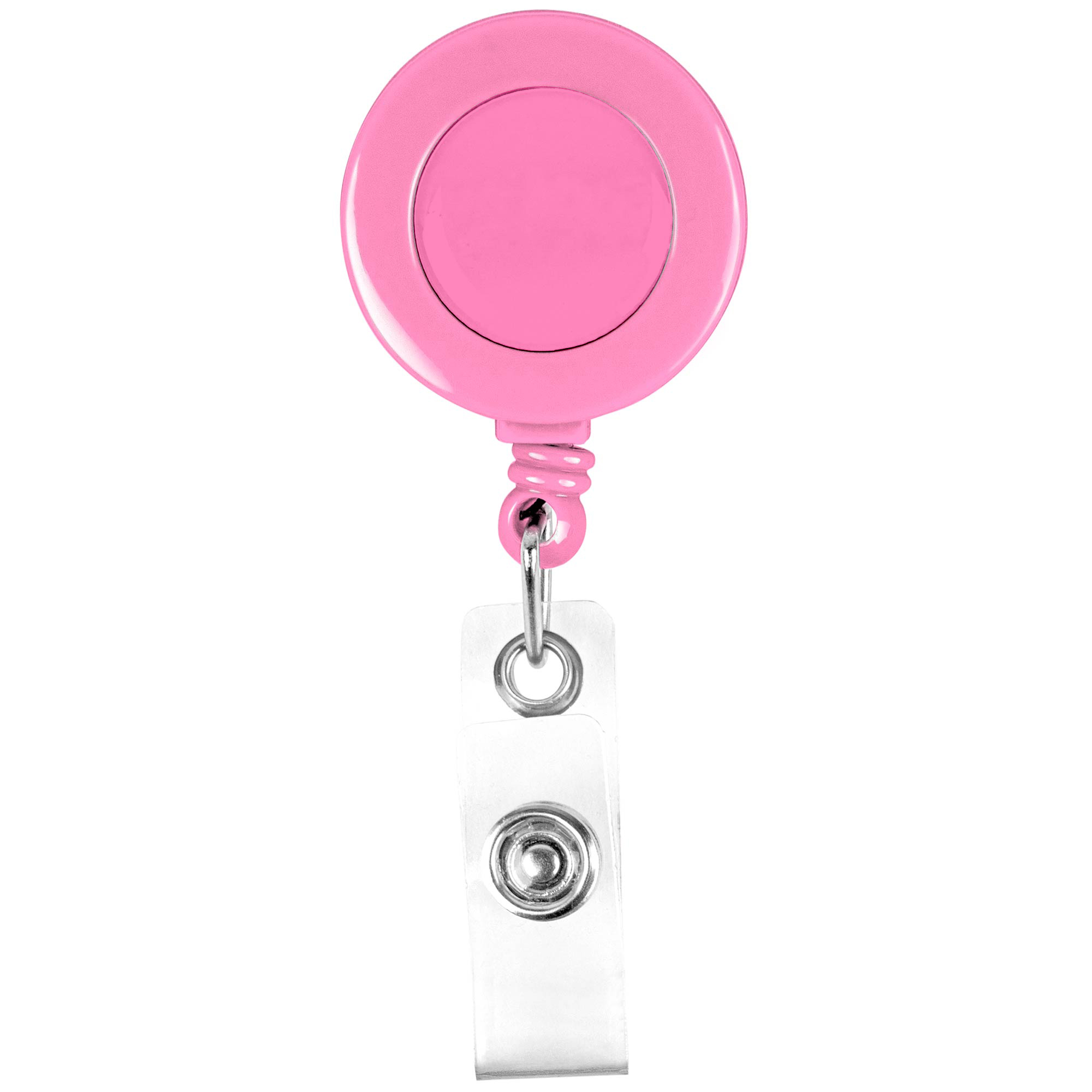 Round Retractable Badge Holder 1