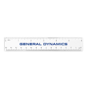 Crystal Clear 6 Inch Ruler 1 Crystal Clear 6 Inch Ruler 1
