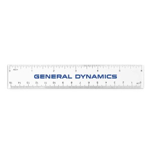 6" Crystal Clear Ruler 1 6" Crystal Clear Ruler 1