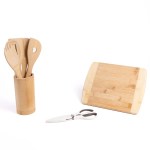 Chef's Companion Kit - Bamboo Brown Blank Items Chef's Companion Kit - Bamboo Brown Blank Items