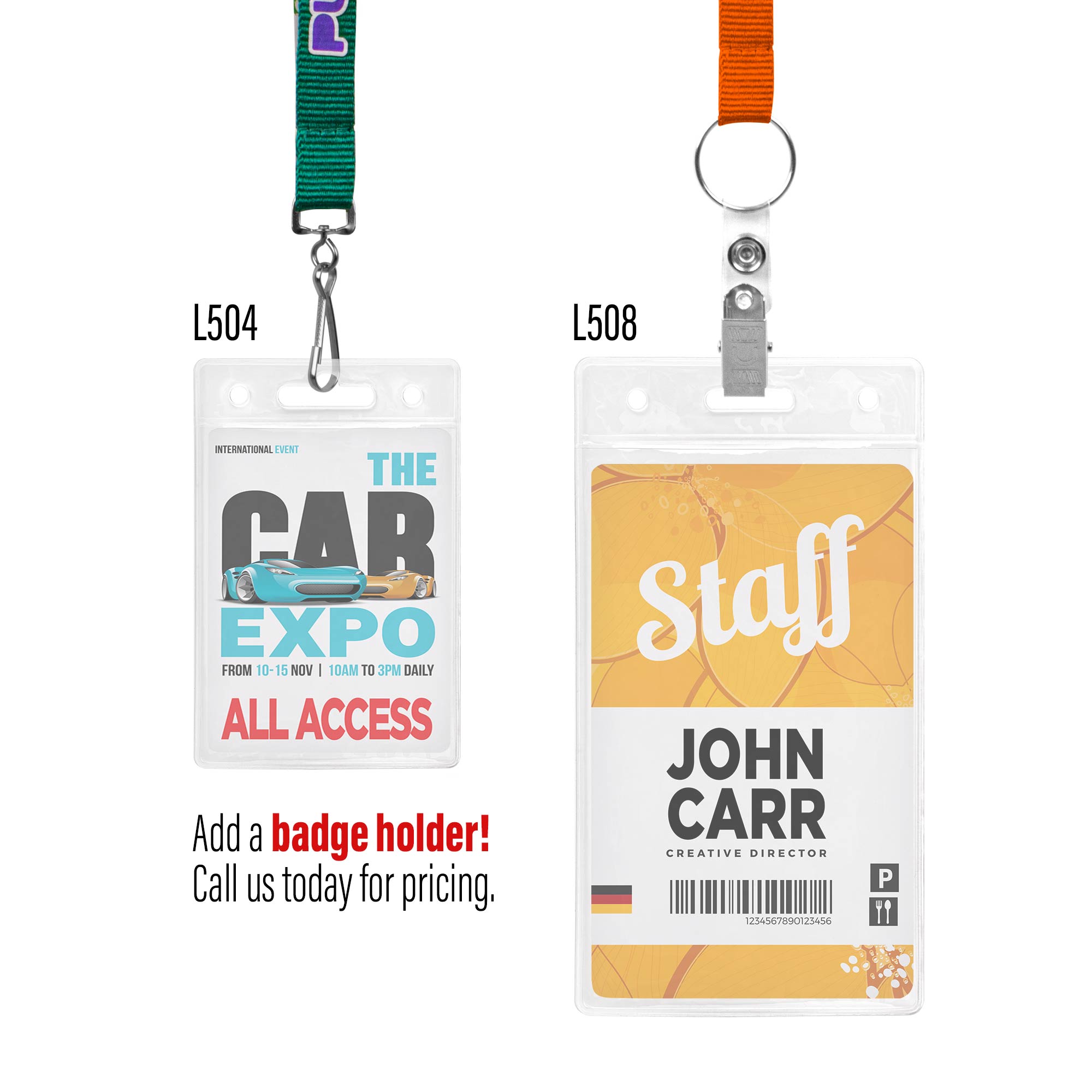 1/2" Recycled Econo Lanyard (QuickShip) 18-24 Days 1