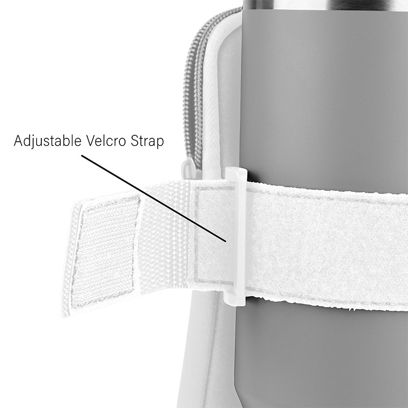 TumblerMate Two Zipper Pocket Pouch 1