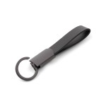 Axis Gunmetal Leather Keyring (Factory Direct) 10-12 Weeks 6 Axis Gunmetal Leather Keyring (Factory Direct) 10-12 Weeks 6