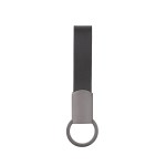 Axis Gunmetal Leather Keyring (Factory Direct) 10-12 Weeks 2 Axis Gunmetal Leather Keyring (Factory Direct) 10-12 Weeks 2