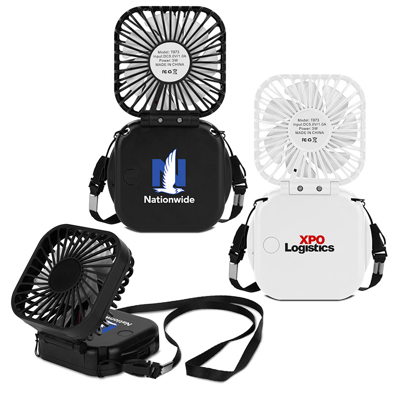 Portable Rechargeable Desk & Neck Fan 1