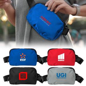 Durable Soft Nylon Travel Hip Pack (Factory Direct - 10-12 Weeks Ocean) 1 Durable Soft Nylon Travel Hip Pack (Factory Direct - 10-12 Weeks Ocean) 1