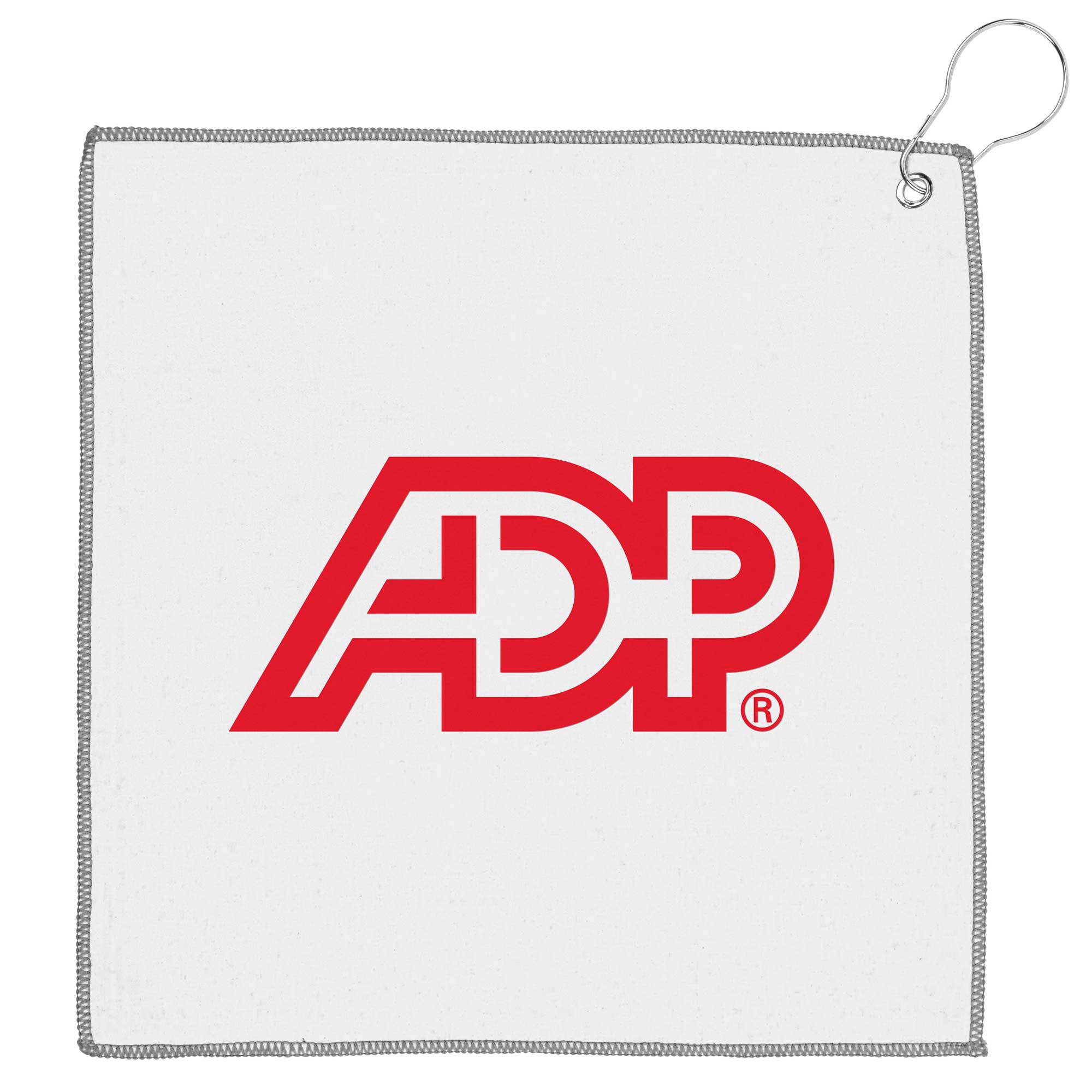 Recycled Golf Towel w/Carabiner (12" x 12") 1